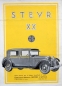 Preview: Steyr XX Modelprogram 1928 Carbrochure (5995)
